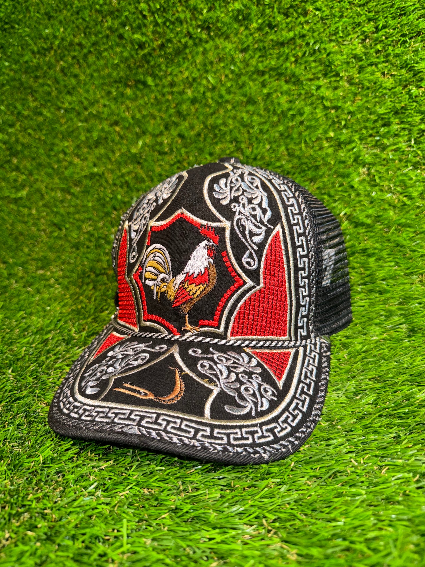 Gorra Roja De Gallo | Red Rooster Hat